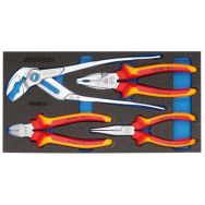 Assortiment de pinces VDE en Check-Tool-Module