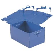 Bac 400X300X235 Polypro Extrud Bleu + Poignees 28 L