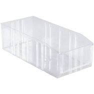 Bac Polystyrene Transp*Pk3130* + Etiquet.+ Cache Plastique 3.1 L