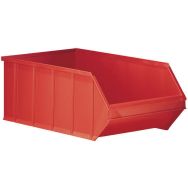 Bac à bec assemblable rouge Cap.:30 L HT:500 mm