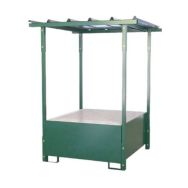 Bac de rétention 1 GRV avec toit - 1 050L - SAMETO Technifil