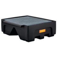 Bac de rétention avec caillebotis acier - extension - 500L