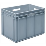 Bac gerbable gris RAKO - Parois pleines - 45 à 100 L - Utz