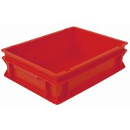 Bac gerbable norme Europe rouge RAKO - 10 et 21 L