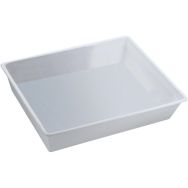 Bac multi-usage - Plat - H 6,5 cm Blanc