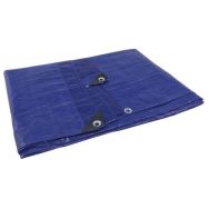 Bâche de protection non réutilisable 3 x 2 m Bleu