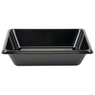 Lot 4 bacs mélamine GN 1/5 26.5 x 20 x 6.5 cm - Plastorex