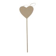 Baguette cœur 12x1x39cm (Lot de 10)