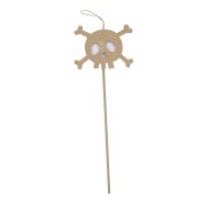 Baguette tête de mort 1x14x36cm (Lot de 10)