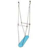 Balançoire de rééducation en bois bleue