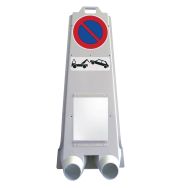 Balise Mistral B6M3 ''interdit de stationner'' Ø 26 cm + A4