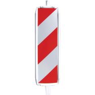 Balise plastique type 60 Ø42 mm ,classe 1, rouge/blanc