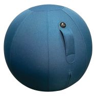 Ballon d'assise ergonomique Move Hop tissu polyester Bleu canard