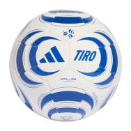 Ballon de football Tiro Club blanc bleu Adidas