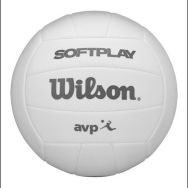 Ballon volley Softplay blanc Wilson