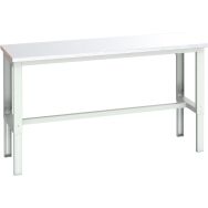 Banc Cubio revêtement en acier-2000x750x740-1140mm-Bleu