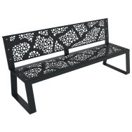 Banc HAVANE 1.80 m effet cailloux - Buton Design