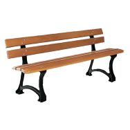 Banc San Lorenzo 180 cm bois exotique