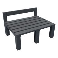 Banc Swop plastique recyclé - Espace Urbain