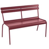 Banc à dossier 2/3 places Luxembourg L. 118 cm - Fermob