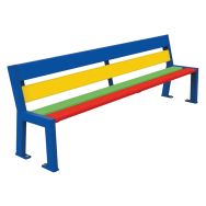Banc bois acier Silaos - Procity