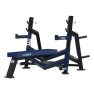 Banc développés couchés olympique avec cale pied Performance Laroq
