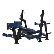 Banc développés déclinés olympique avec cale pied Performance Laroq