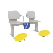 Banc double disque bohler
