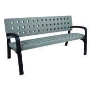 Banc horizon 1,70 m - gris 7040