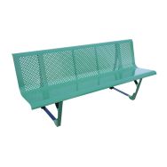 Banc métal 2m vert 6005