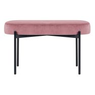 Banc oblong Gaia pied velours polyester Paperflow - Meet By Paperflow