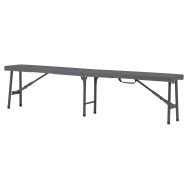 Banc pliant Sharpbench - 184 cm - gris bleuté
