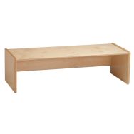 Banc sans dossier en bois 105x41x30 H.