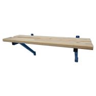 Banc vestiaire mural 2,1 m 5017 bleu