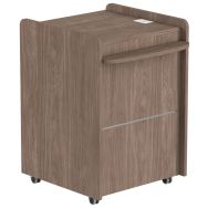 Banque accueil mobile Eden portes largeur 100 cm profondeur 80 cm-MBA