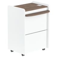 Banque accueil mobile Eden largeur 80 cm profondeur 60 cm - MBA