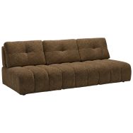 Banquette 3 places Nido tissu bosco non feu