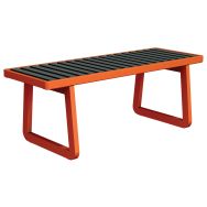 Banquette Aréna droite 120 cm Ipra/alu - Urbemob