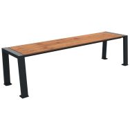 Banquette BERLIN 1.80 m bois/métal - Buton Design