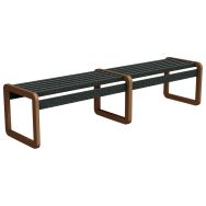Banquette Chardonnay 198 cm Ipra/alu - Urbemob