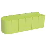 Banquette Connexio 4 places - vert