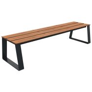 Banquette HAVANE 1.80 m bois/métal - Buton Design
