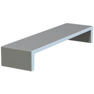Banquette Izzi en Béton