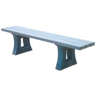 Banquette plastique recyclé Parc Eco - Espace Urbain