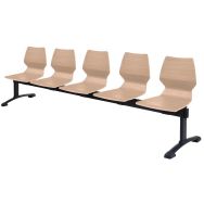 Banquette poutre FUSIO 5 places - GGI
