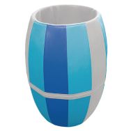 Baril mousse bleu-gris