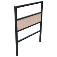 Barrière HESI bois/métal pieds carrés - Buton Design
