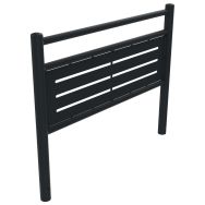 Barrière HESI tête bombée métal ajouré - Buton Design