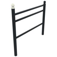 Barrière LIZEL PMR tête boule métal - Buton Design