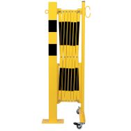 Barrière extensible avec poteau carré - 70x70 mm  - Dancop